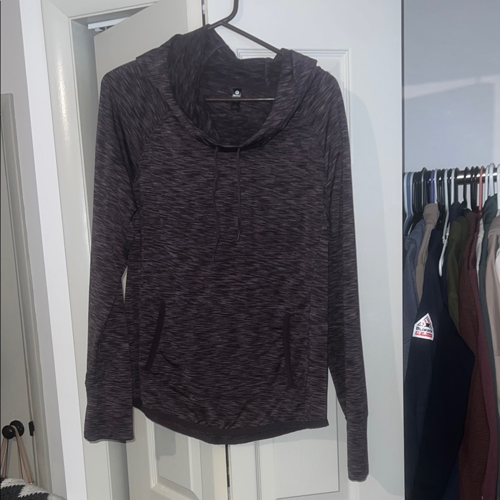 Dark Heathered Hoodie